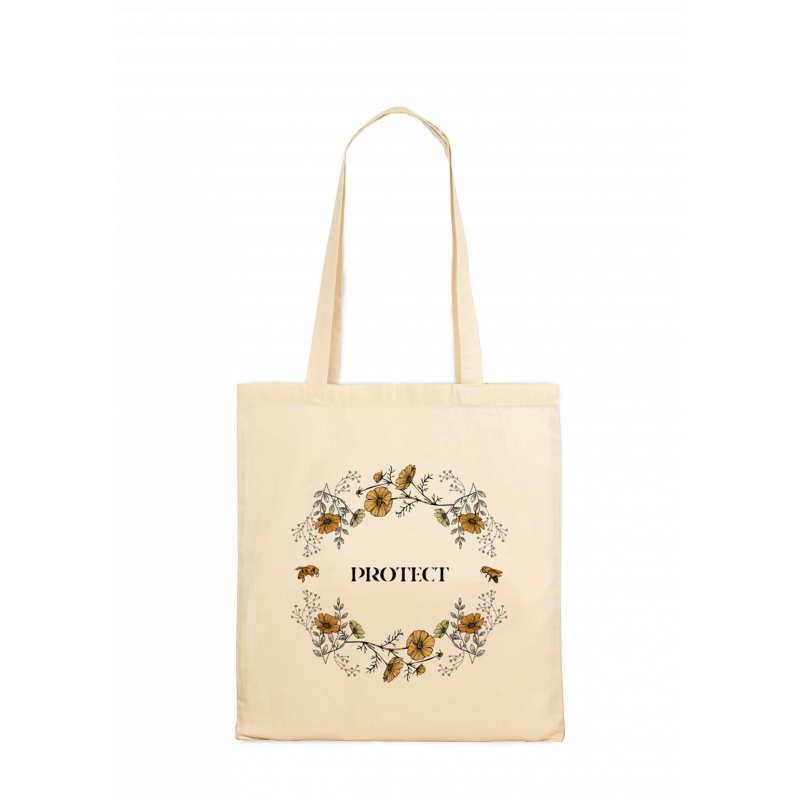 Tote bag en coton BIO - Printemps